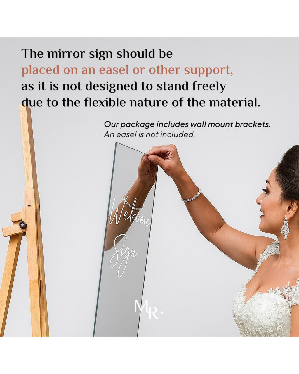 Custom Stained Glass Look Wedding Welcome Sign, Acrylic or Mirror