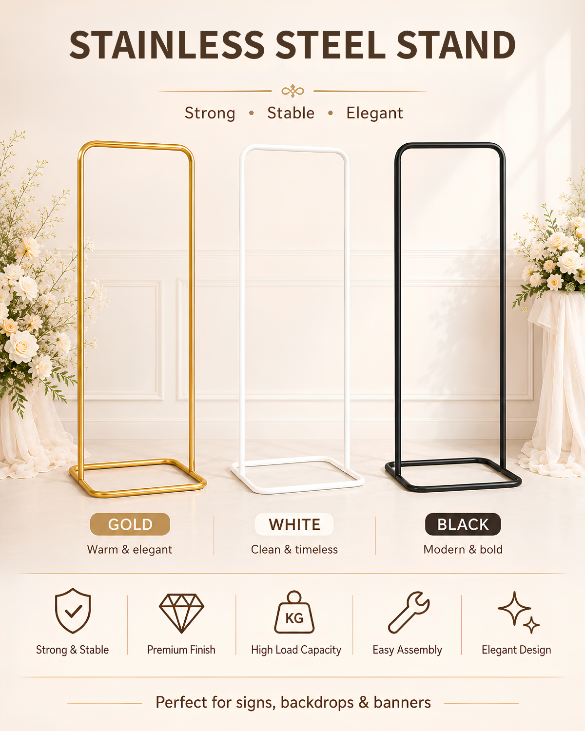 Custom Linen Wedding Sign