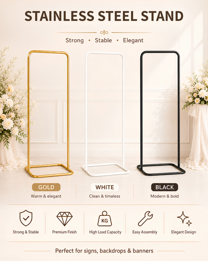 Custom Linen Wedding Sign