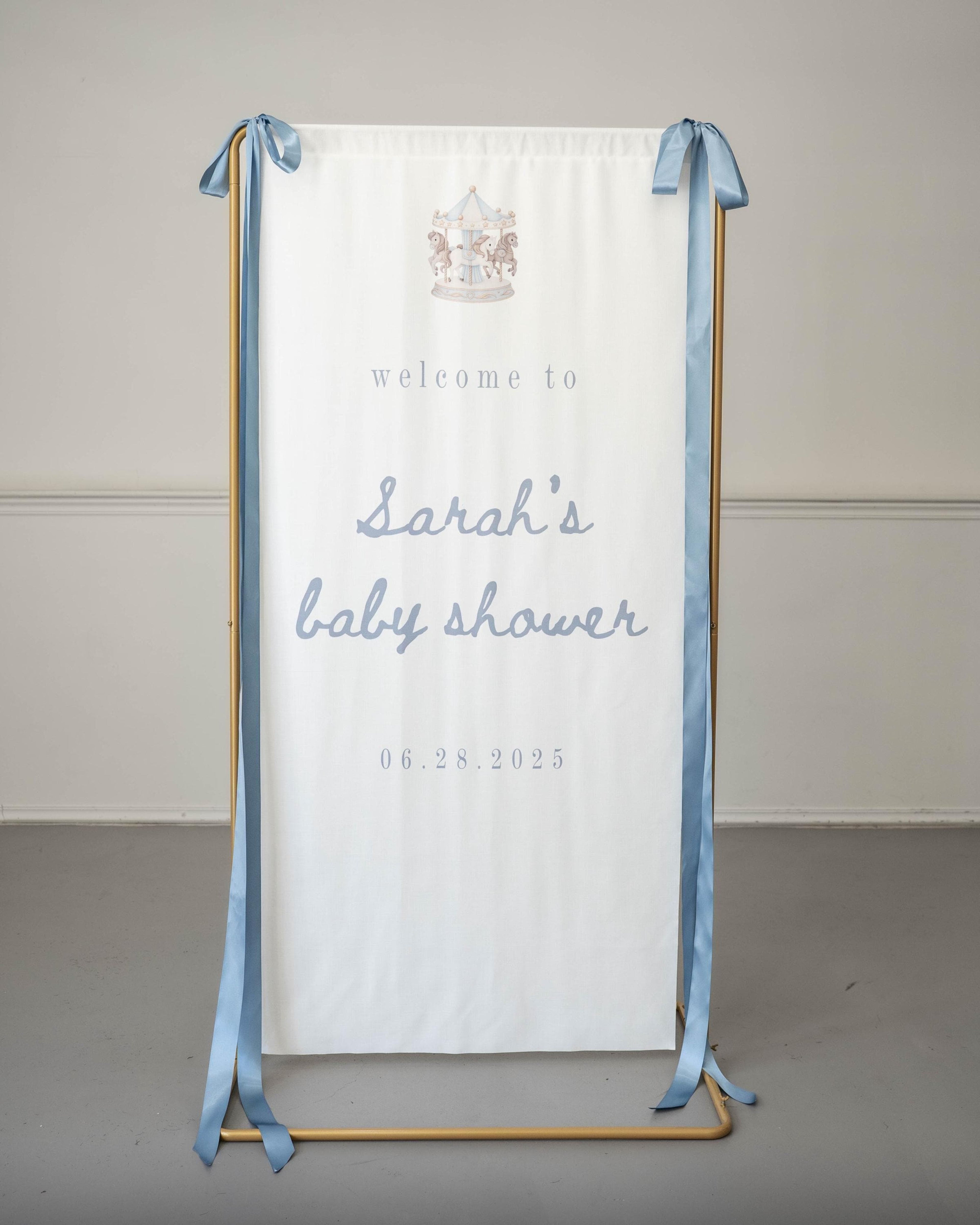 Custom Wedding Fabric Sign, Linen Wedding Welcome Sign, Modern Outdoor Wedding Banner, Personalized Wedding Decoration, Engagement Sign