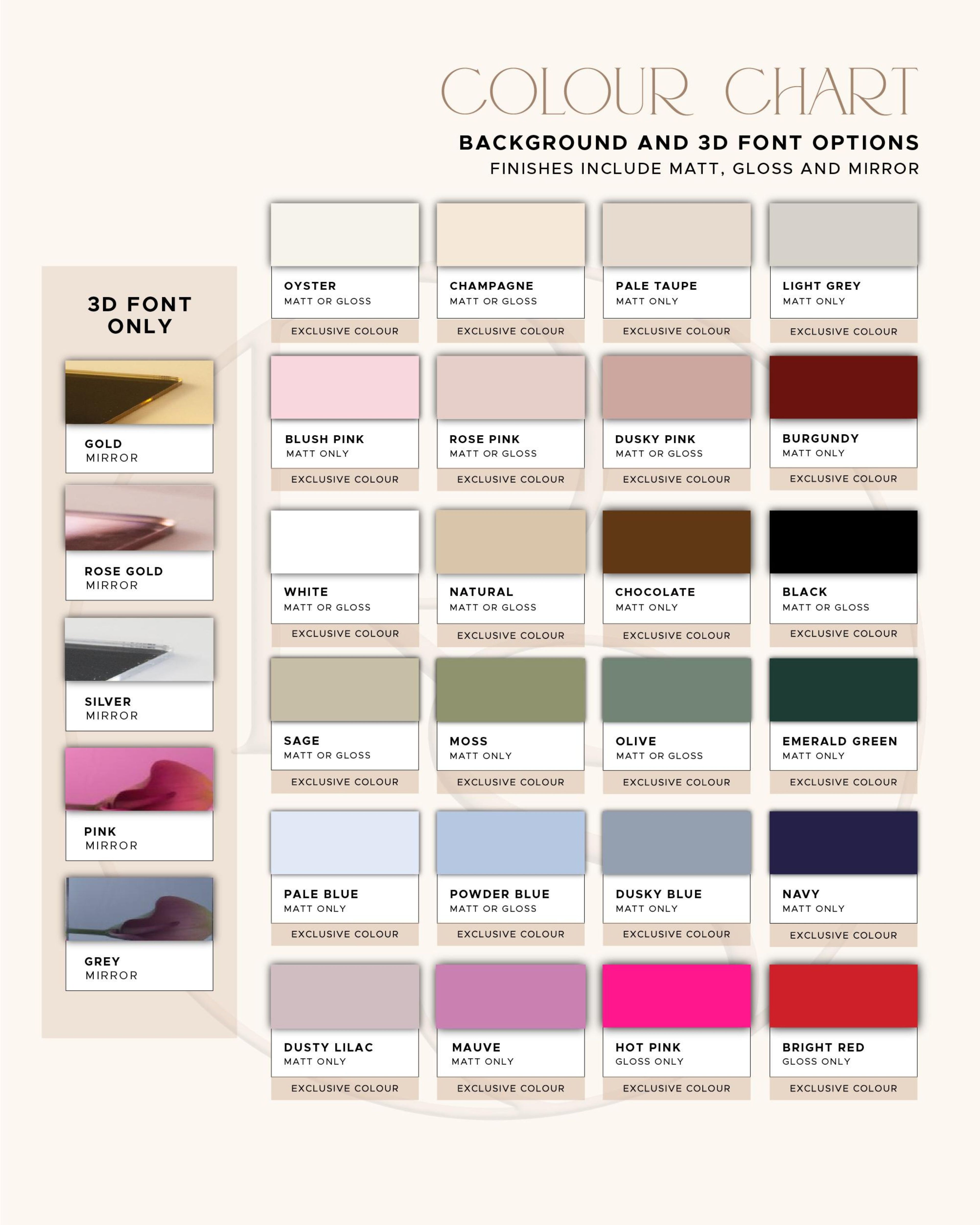 Personalised Acrylic Wedding Welcome Sign - No Import Fees to USA - 3D Mirror Names, Wedding Signage, Custom Signage, A3, A2, A1