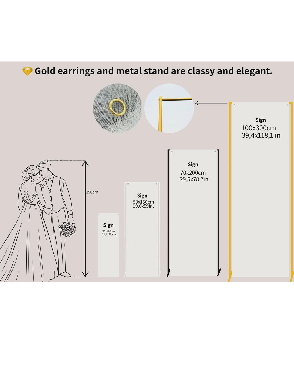 Bridal Shower Welcome Banner, Personalized Fabric Sign with Lace Trim, Elegant Wedding Shower Decoration