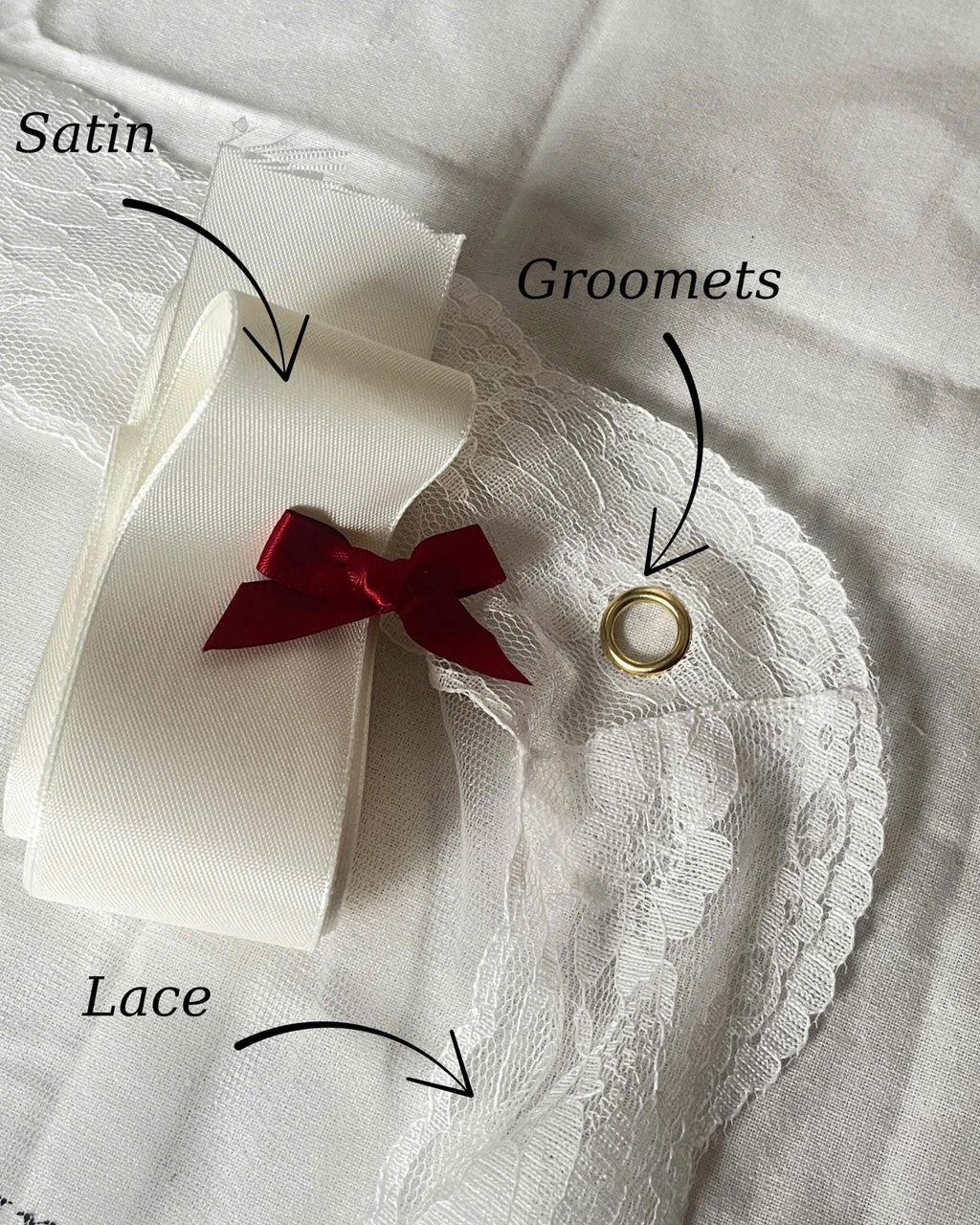 Bridal Shower Welcome Banner, Personalized Fabric Sign with Lace Trim, Elegant Wedding Shower Decoration