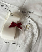 Bridal Shower Welcome Banner, Personalized Fabric Sign with Lace Trim, Elegant Wedding Shower Decoration