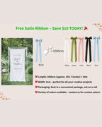 Bridal Shower Welcome Banner, Personalized Fabric Sign with Lace Trim, Elegant Wedding Shower Decoration