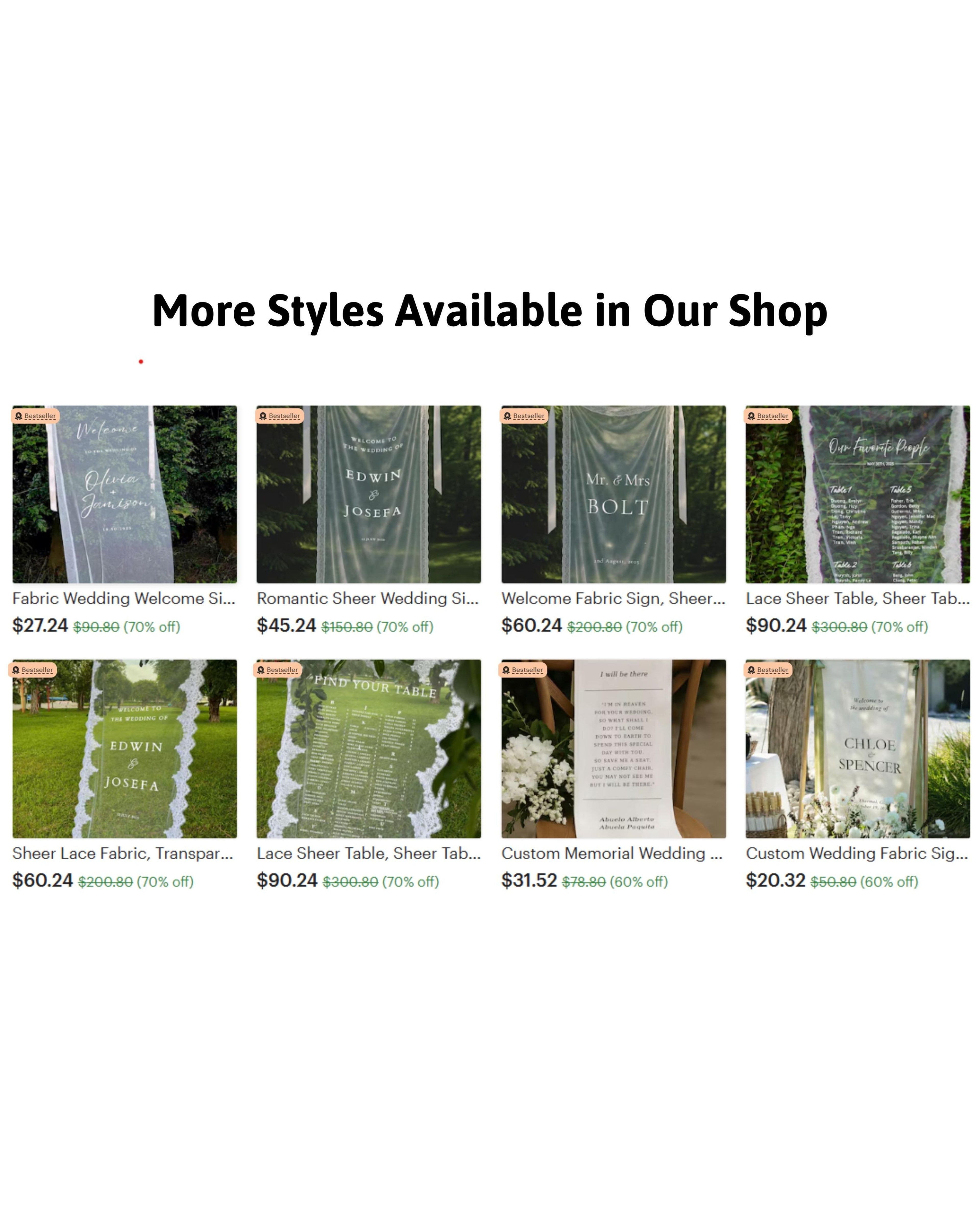 Bridal Shower Welcome Banner, Personalized Fabric Sign with Lace Trim, Elegant Wedding Shower Decoration