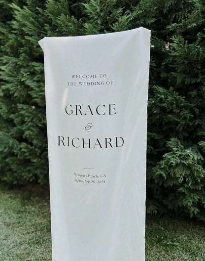 Custom Wedding Sign