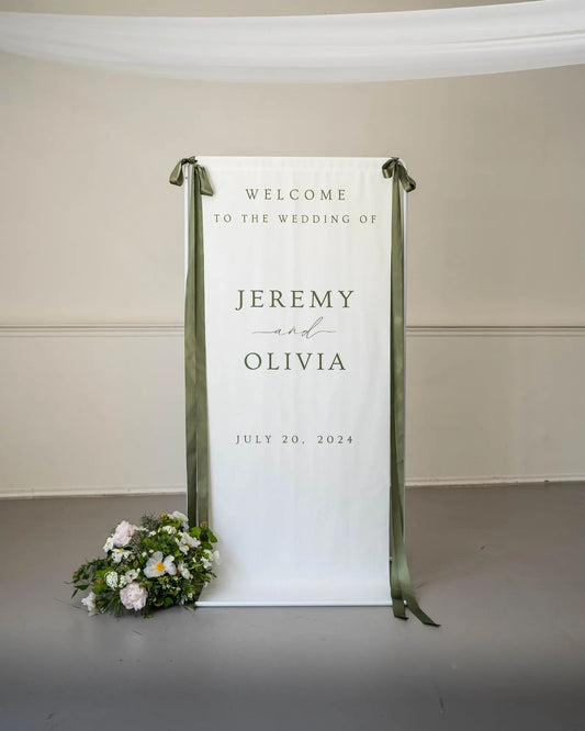 Boho Wedding Welcome Sign Ceremony Sign