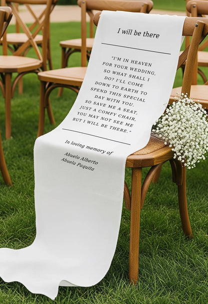 Modern Wedding Memorial