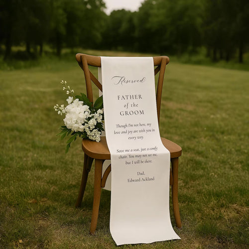 Modern Wedding Memorial