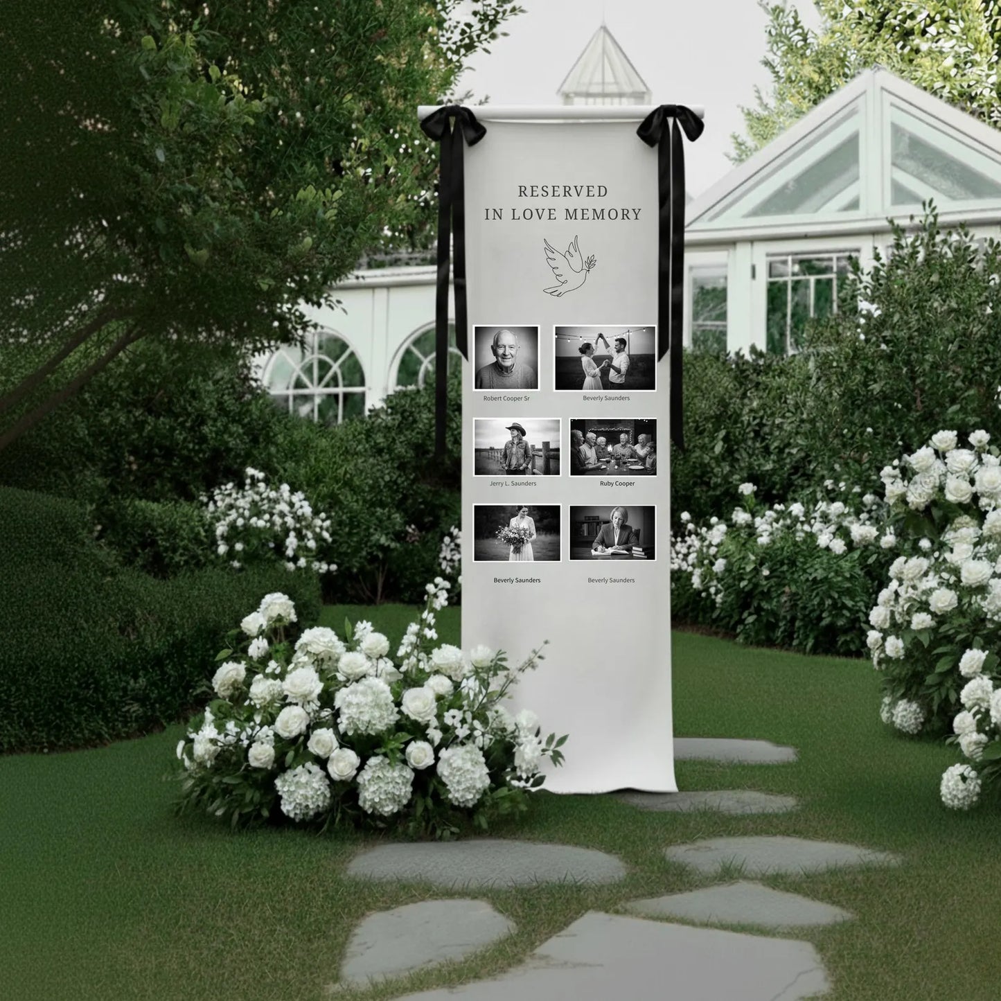 Memorial Chair Banner