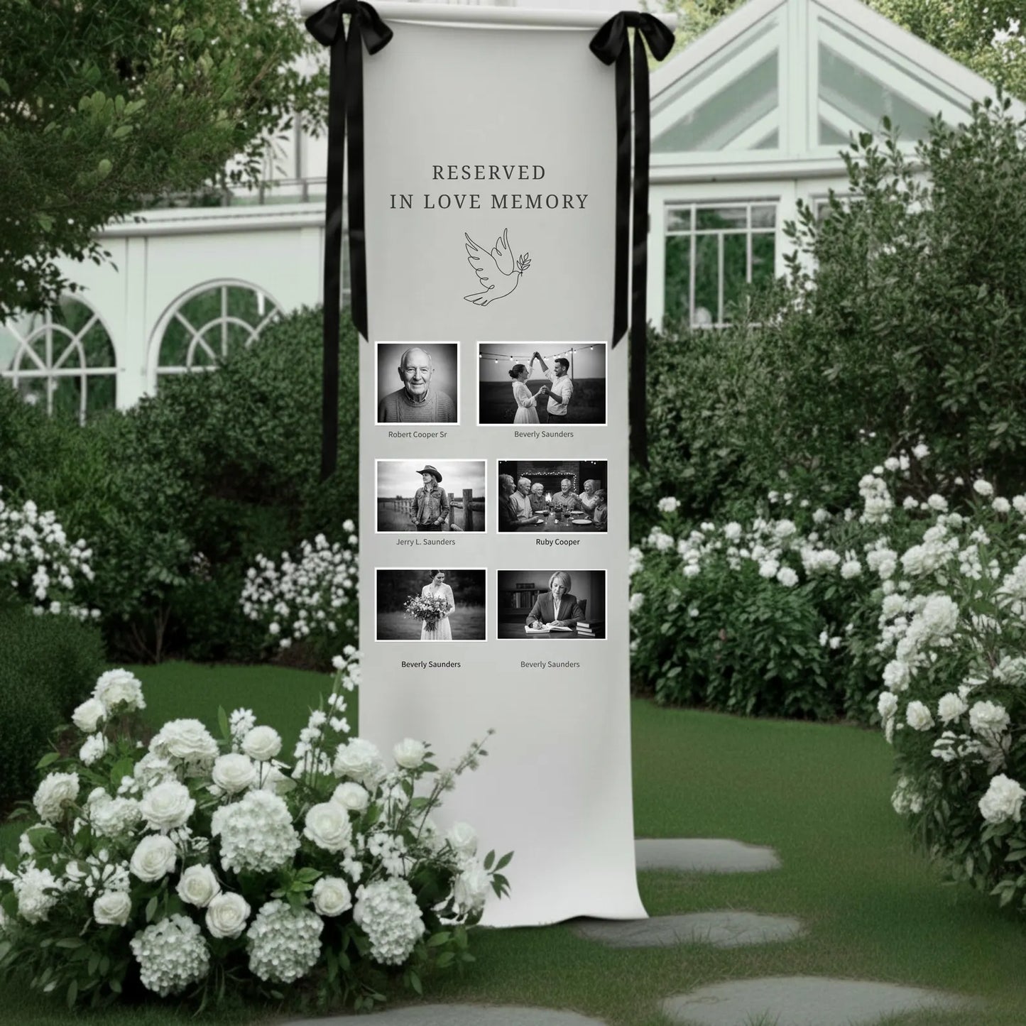 Memorial Chair Banner
