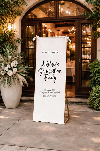 Personalized Graduation Banner