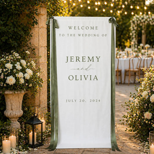 Fabric Linen Custom Wedding